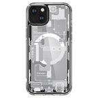 Spigen Ultra Hybrid MagSafe dėklas iPhone 15 Plus – baltas