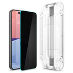 Spigen EZ Fit privatumo grūdintas stiklas iPhone 15 Plus