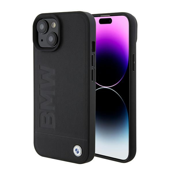 BMW odinis MagSafe dėklas iPhone 15 – juodas