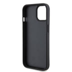 Ferrari odinis dėklas iPhone 15 – juodas