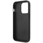Guess GUHCP15L4GMGGR iPhone 15 Pro 6.1" pilkas/pilkas kietas dėklas 4G Didelis metalinis logotipas