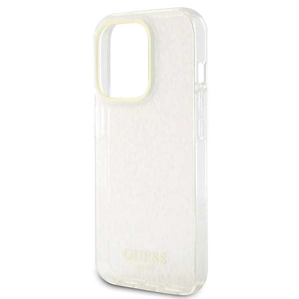 Guess IML dėklas iPhone 15 Pro – rožinis