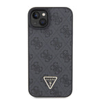 Guess dėklas su dirželiu iPhone 15 Plus – juodas