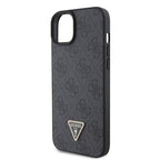 Guess dėklas su dirželiu iPhone 15 Plus – juodas