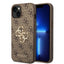 Guess GUHCP15S4GMGBR iPhone 15 6.1" brown/brown hardcase 4G Big Metal Logo