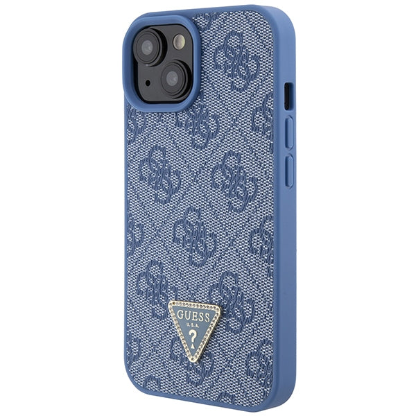 Guess Crossbody 4G dėklas iPhone 15 (6.1") – mėlynas