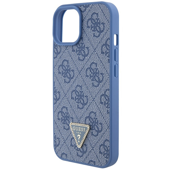 Guess Crossbody 4G dėklas iPhone 15 (6.1") – mėlynas