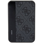 Guess išorinė baterija 15W GUPB5LP4GEGK 5000mAh juoda/juoda 4G Leather Metal Logo