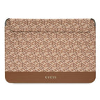 Guess GCube Stripes dėklas 16" nešiojamam kompiuteriui - rudas -- Laptop Bags