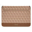 Guess GCube Stripes dėklas 16" nešiojamam kompiuteriui - rudas -- Laptop Bags