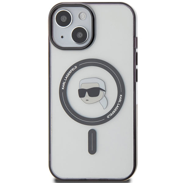 Karl Lagerfeld MagSafe dėklas iPhone 15 Plus – skaidrus -- iPhone 15 Plus