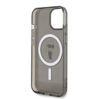 Karl Lagerfeld IML Ikonik MagSafe dėklas iPhone 15 – juodas -- iPhone 15
