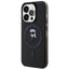 Karl Lagerfeld MagSafe dėklas iPhone 15 Pro Max – juodas