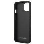 Mercedes-Benz odinis dėklas iPhone 15 Plus – juodas