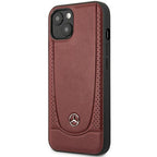 Mercedes-Benz odinis dėklas iPhone 15 – raudonas