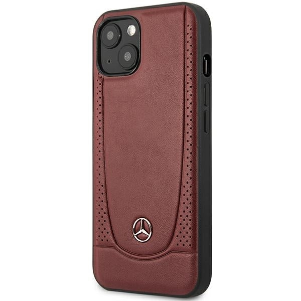 Mercedes-Benz odinis dėklas iPhone 15 – raudonas