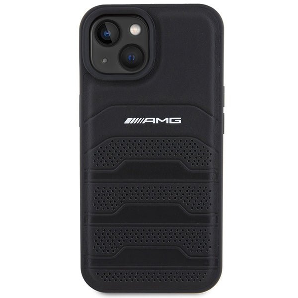 AMG odinis dėklas iPhone 15/14 Plus – juodas