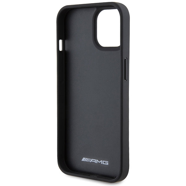 AMG odinis dėklas iPhone 15/14 Plus – juodas
