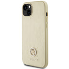 Guess 4G Strass dėklas iPhone 15 – auksinis