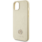 Guess 4G Strass dėklas iPhone 15 – auksinis