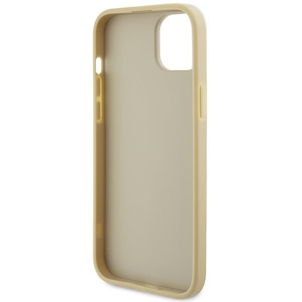 Guess 4G Strass dėklas iPhone 15 – auksinis