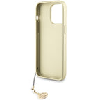 Guess 4G Charms dėklas iPhone 15 Pro Max – pilkas