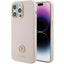 Guess silikoninis dėklas iPhone 15 Pro Max – rožinis