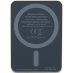 Guess MagSafe 4G Strassed Metal Logo indukcinė išorinė baterija 15W 5000mAh - auksinė