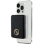 Guess MagSafe 4G Strassed Metal Logo indukcinė išorinė baterija 15W 5000mAh - juodas