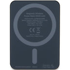 Guess MagSafe 4G Strassed Metal Logo indukcinė išorinė baterija 5W 3000mAh - juodas