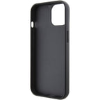 Karl Lagerfeld blizgus dėklas iPhone 15 – juodas