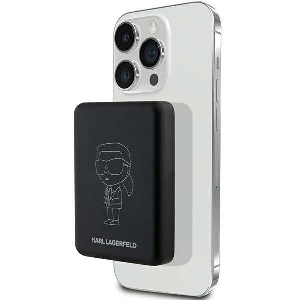 Karl Lagerfeld MagSafe powerbankas 5000 mAh – juodas -- Cell phone cases and covers