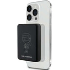 Karl Lagerfeld MagSafe powerbankas 5000 mAh – juodas -- Cell phone cases and covers