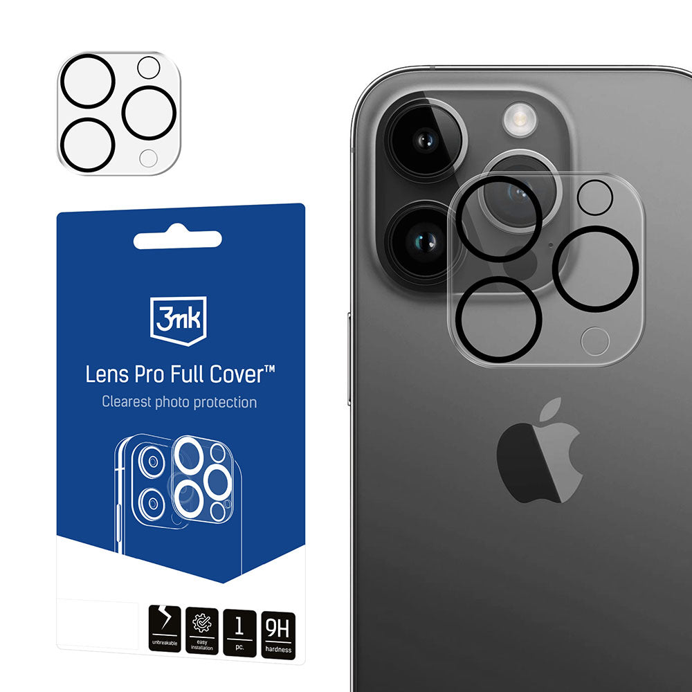 Apple iPhone 11 Pro/11 Pro Max – 3mk Lens Pro visas dangtelis -- iPhone 11 Pro