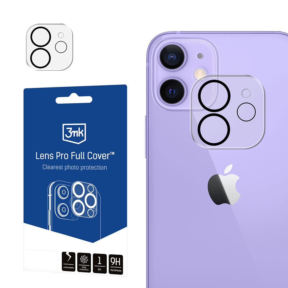 Apple iPhone 11/12 mini – 3mk Lens Pro visas dangtelis -- iPhone 11