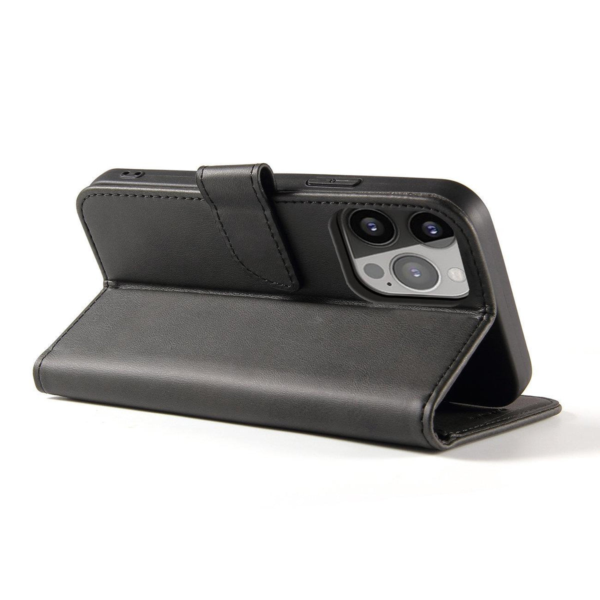 Magnetinis atverčiamas dėklas-piniginė Honor 90 Pro – juodas -- Honor 90 Pro