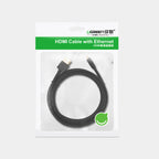 Ugreen HD127 micro HDMI - HDMI 2.0 4K 60Hz laidas 1 m - juodas -- Video Cables