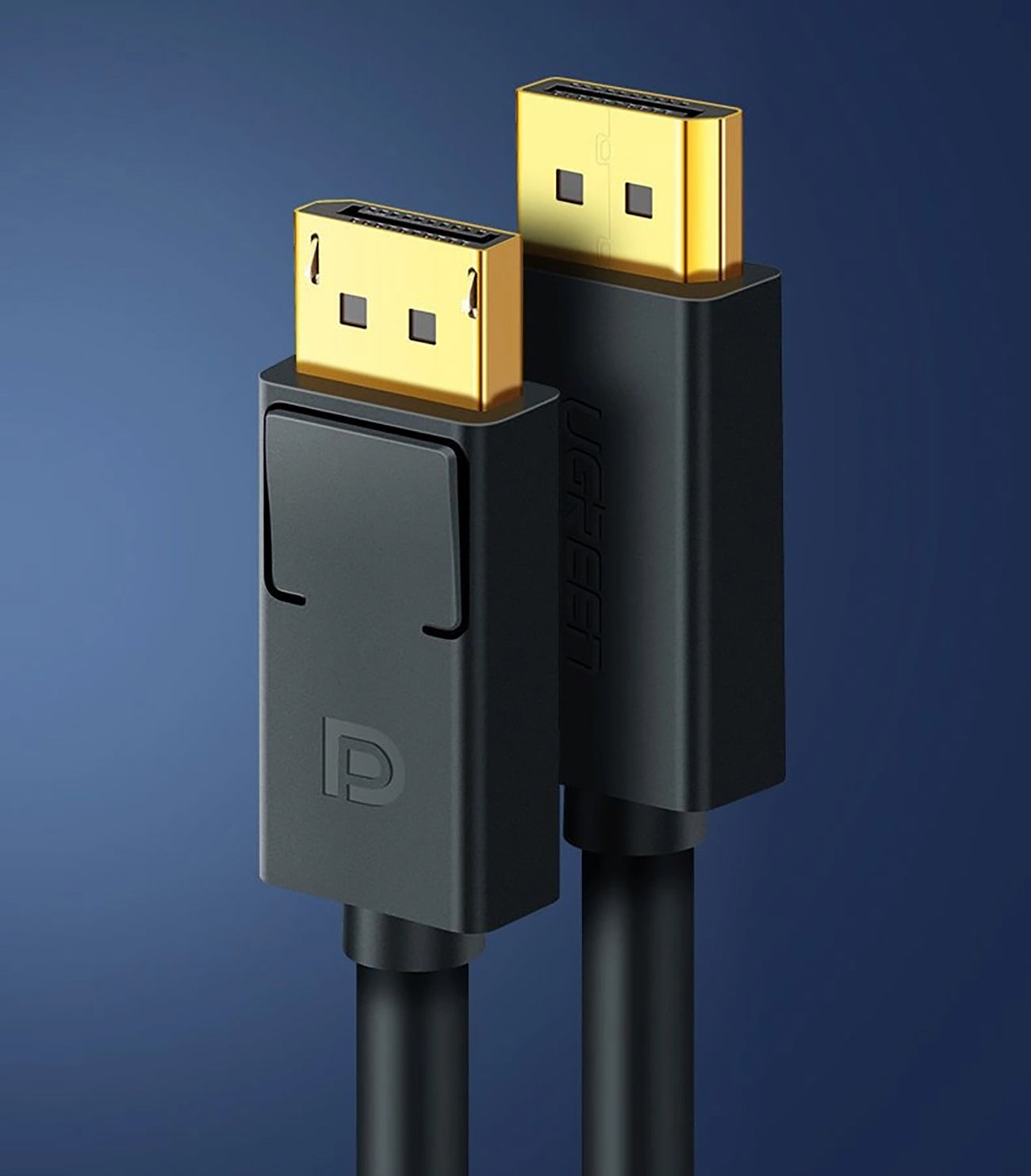 Ugreen DP102 10213 DisplayPort 1.2 4K / DisplayPort 1.2 4K laidas 5m - Juodas -- Video Cables