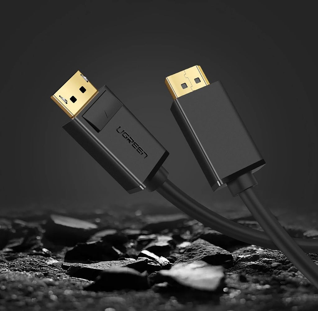 Ugreen DP102 10213 DisplayPort 1.2 4K / DisplayPort 1.2 4K laidas 5m - Juodas -- Video Cables