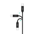 Ugreen US241 USB-C 2.0 – USB-B kabelis 1 m – juodas -- Cell phone cables