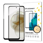 Wozinsky visiškai klijais grūdintas stiklas, skirtas Motorola Moto G73 -- Motorola g73