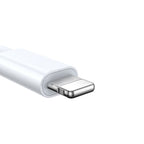 Joyroom laidas S-IW008 3-in-1 magnetinis įkroviklis USB-A - Lightning/USB-C 1.2m - baltas