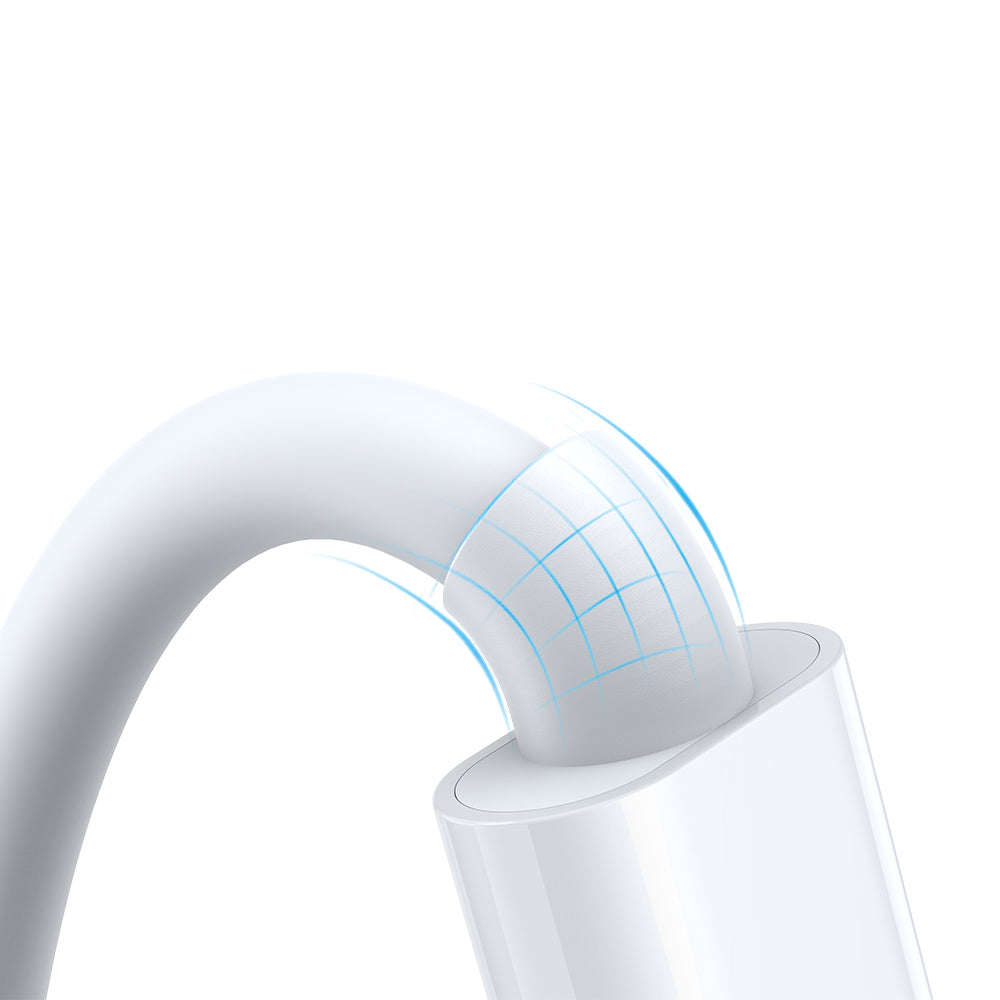 Joyroom laidas S-IW008 3-in-1 magnetinis įkroviklis USB-A - Lightning/USB-C 1.2m - baltas