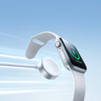 Joyroom laidas S-IW008 3-in-1 magnetinis įkroviklis USB-A - Lightning/USB-C 1.2m - baltas
