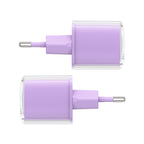 Acefast įkroviklis A53 PD 30W GaN USB-C su ekranu - violetinis