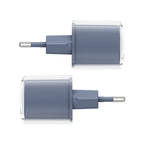 Acefast įkroviklis A53 PD 30W GaN USB-C su ekranu - pilkas