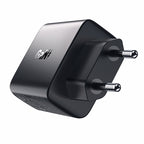 Acefast įkroviklis A57 PD 35W GaN 2 x USB-A + USB-C su 3 jungtimis - juodas