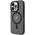 BMW MagSafe dėklas iPhone 15 Pro – juodas