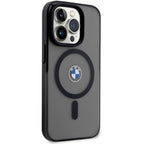 BMW MagSafe dėklas iPhone 15 Pro – juodas