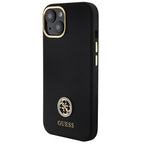 Guess 4G Strass dėklas iPhone 15/14/13 – juodas